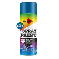 Spray paint  sky blue